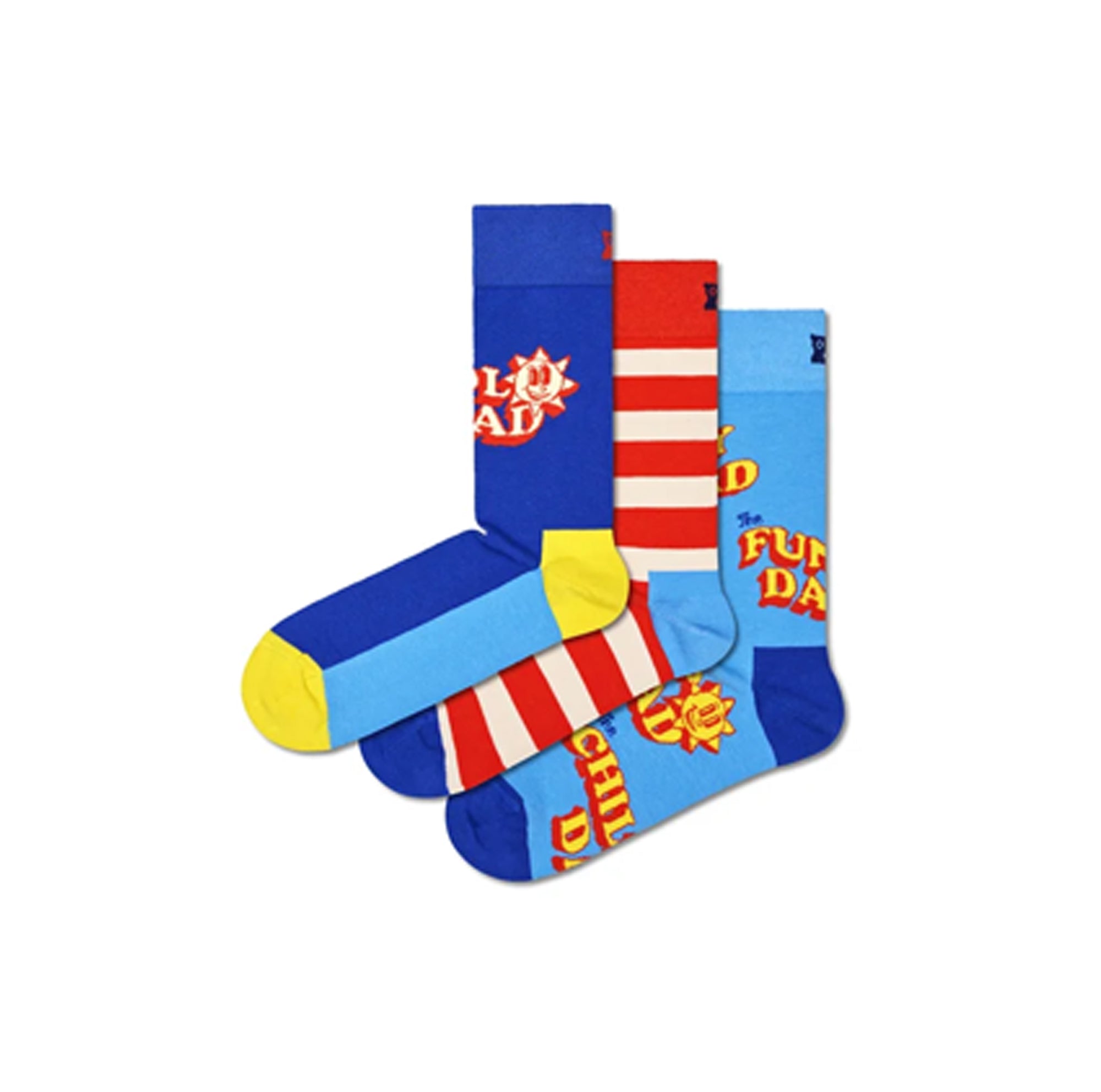 HAPPY SOCKS | Set 3 Paia Calze unisex adulto