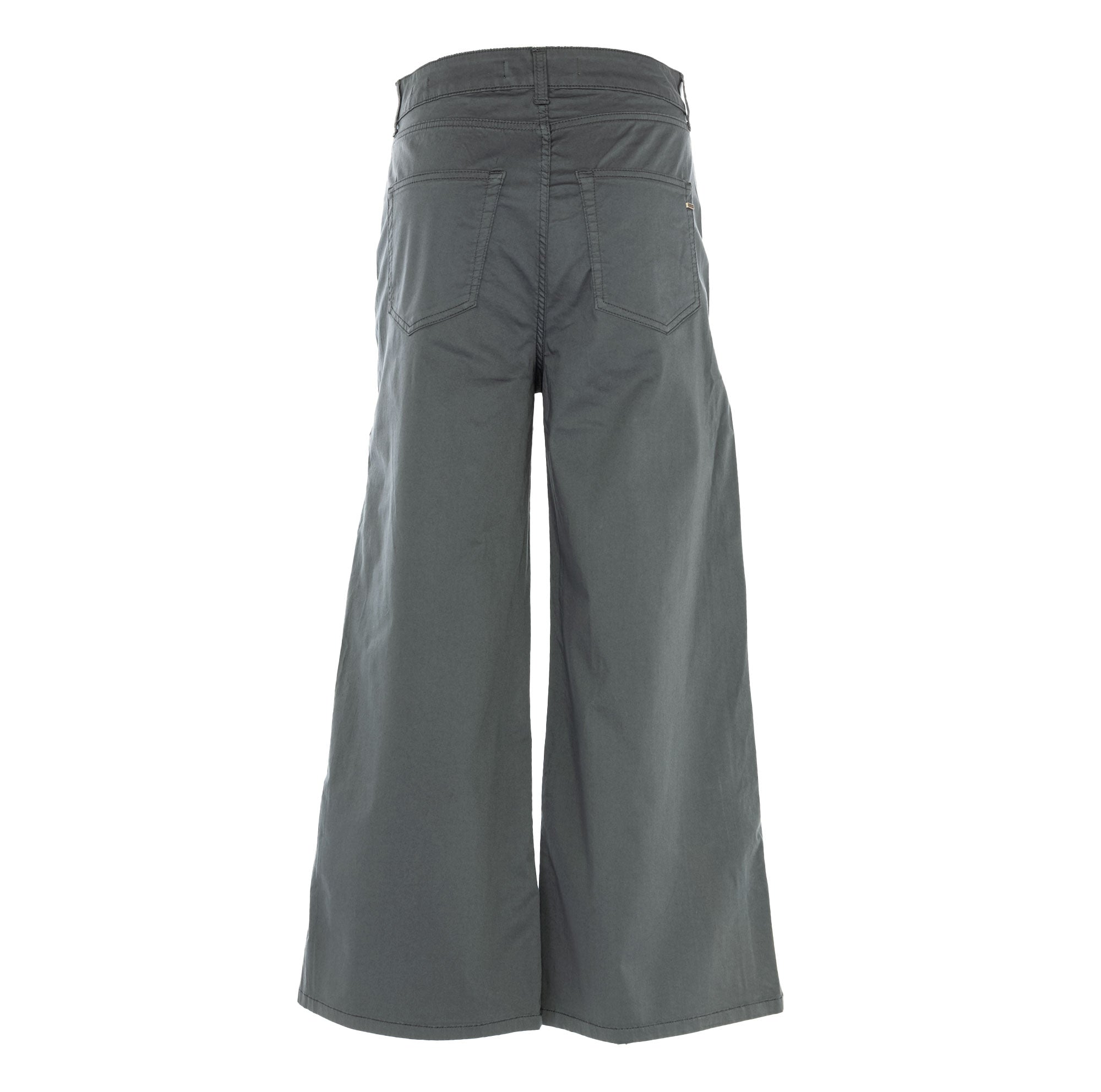 reign | pantalone a vita alta in cotone da donna