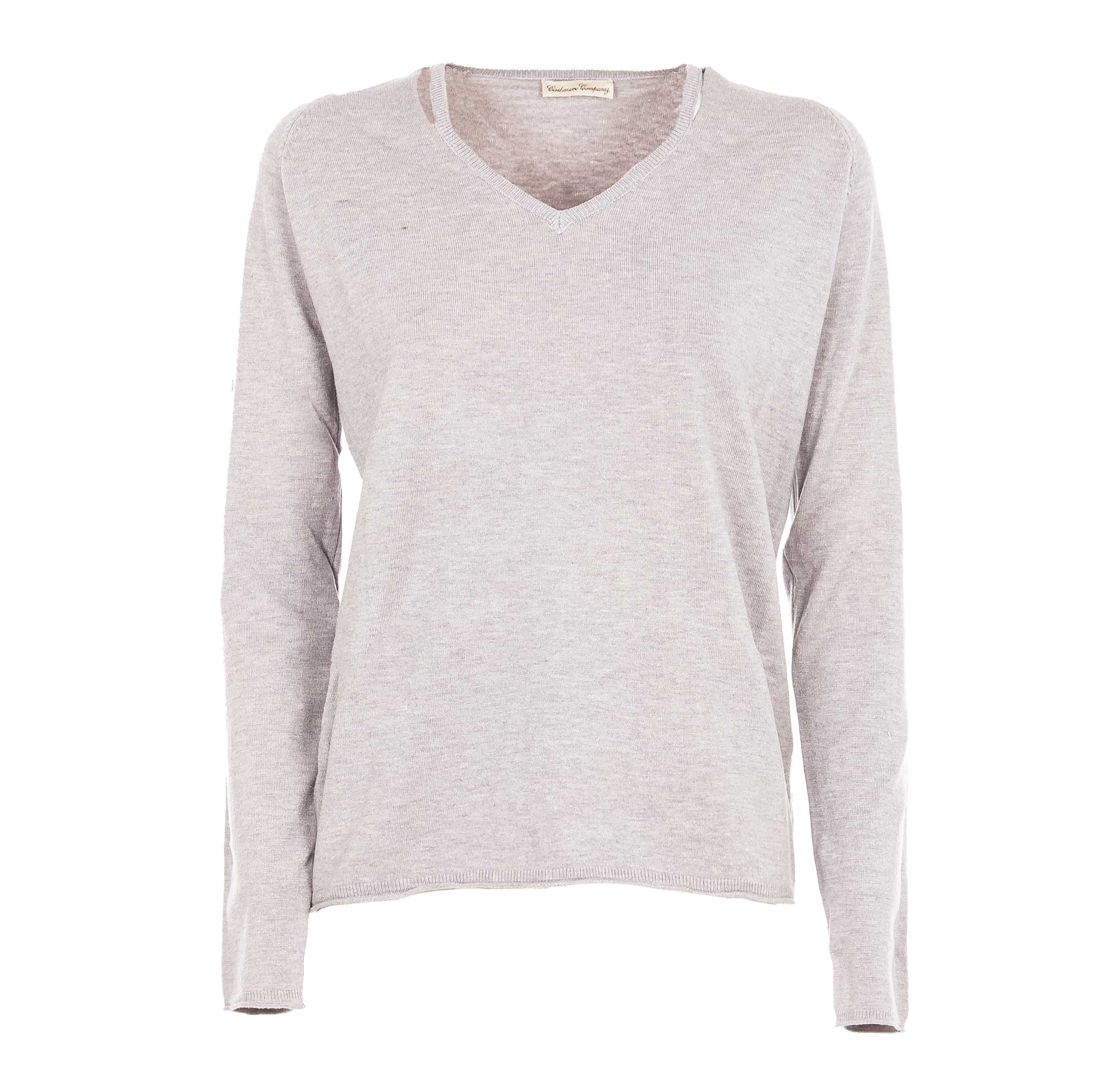 cashmere company | maglia scollo a v da donna