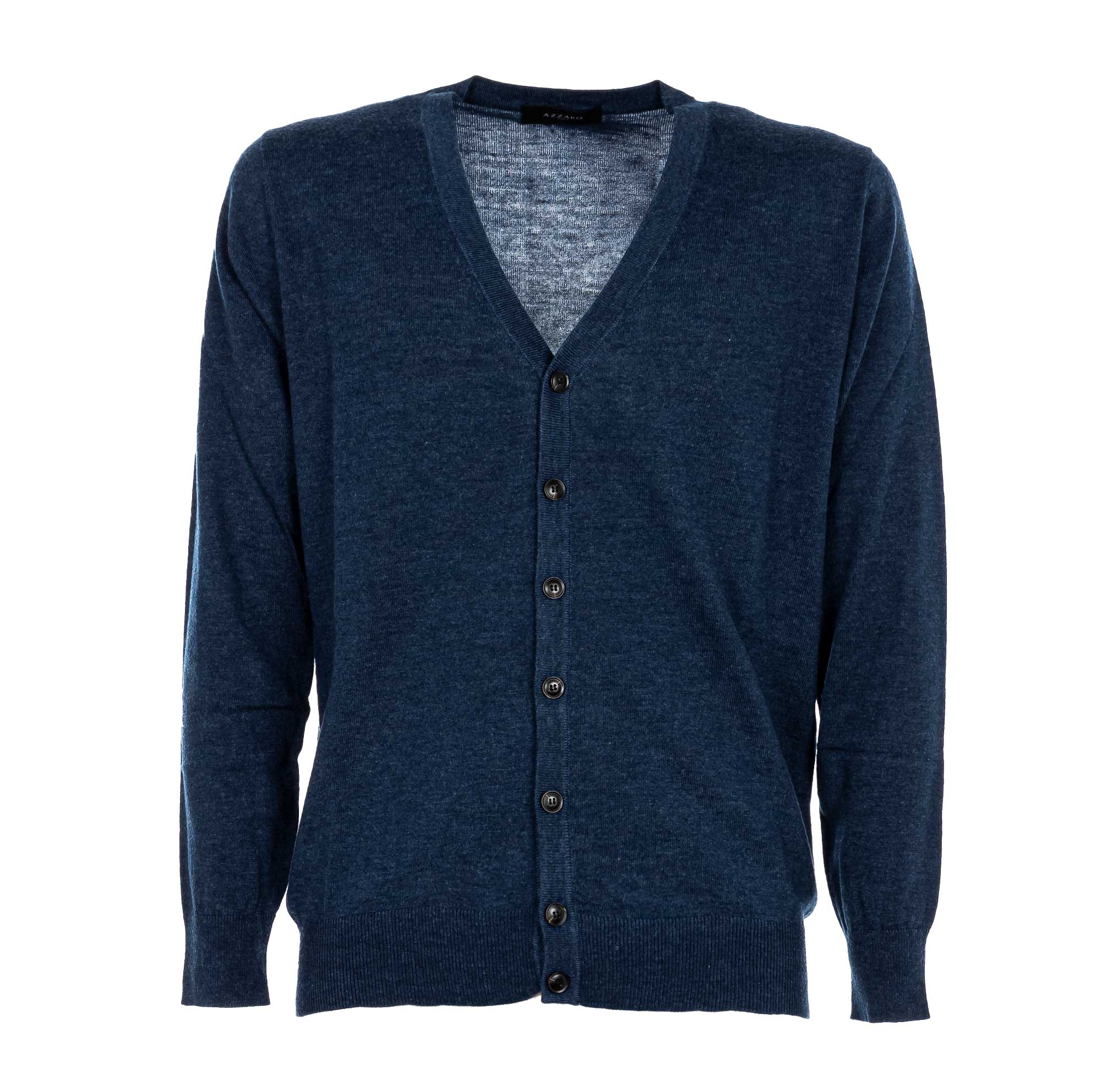 azzaro' | cardigan in lana da uomo