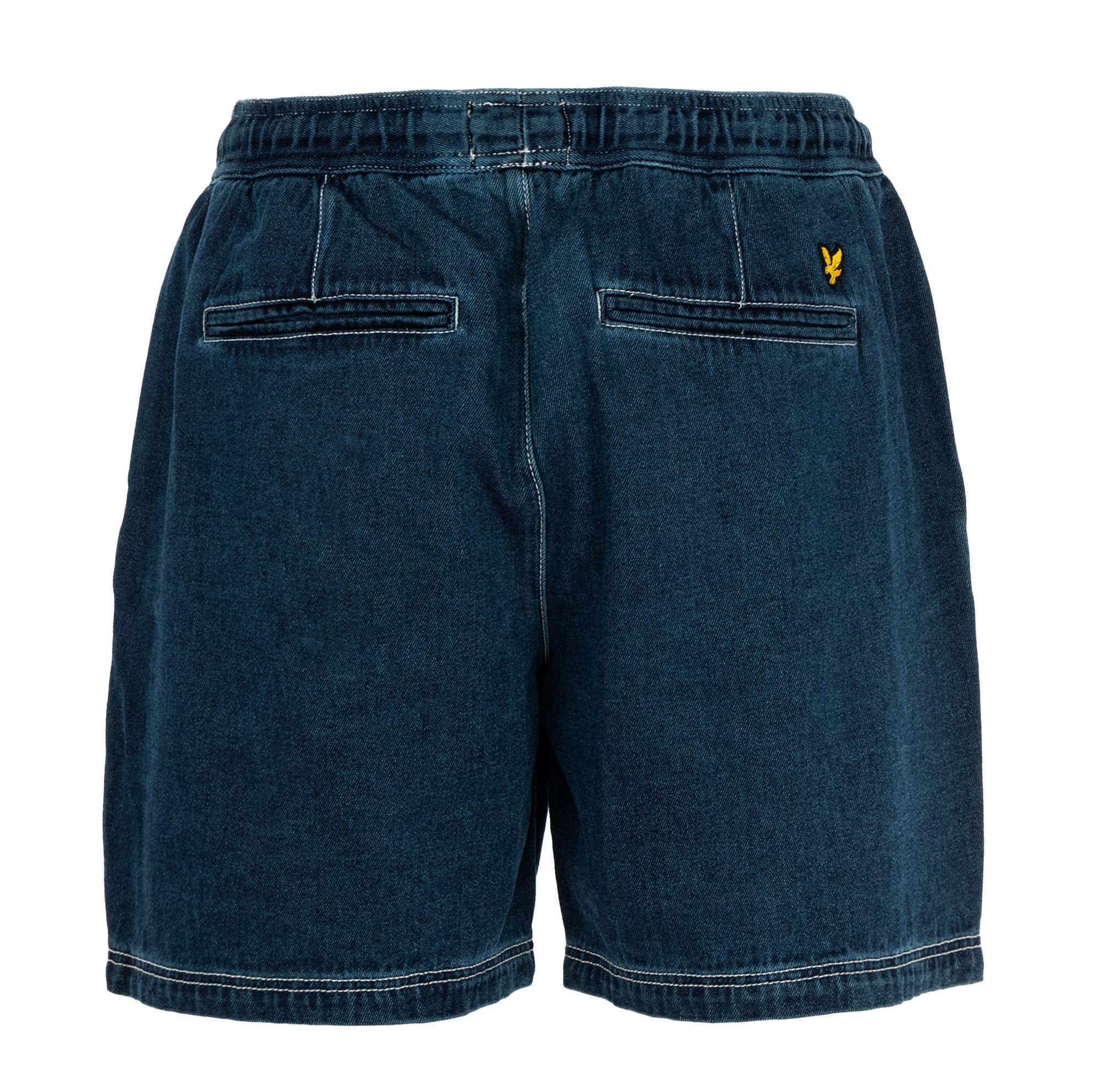 lyle & scott | pantaloncino in jeans da uomo