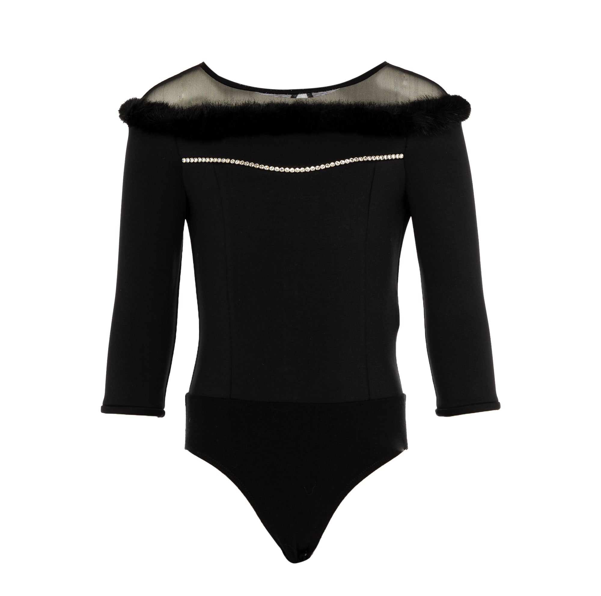 MONNALISA | Body Bambina nero | 770600