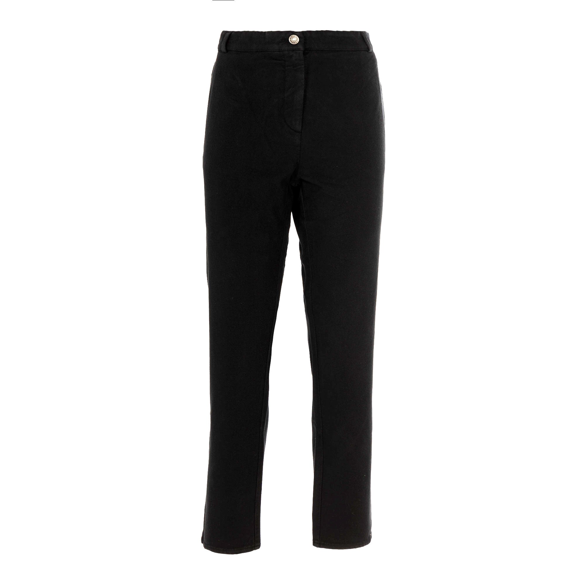 reign | pantalone a vita alta in cotone da donna