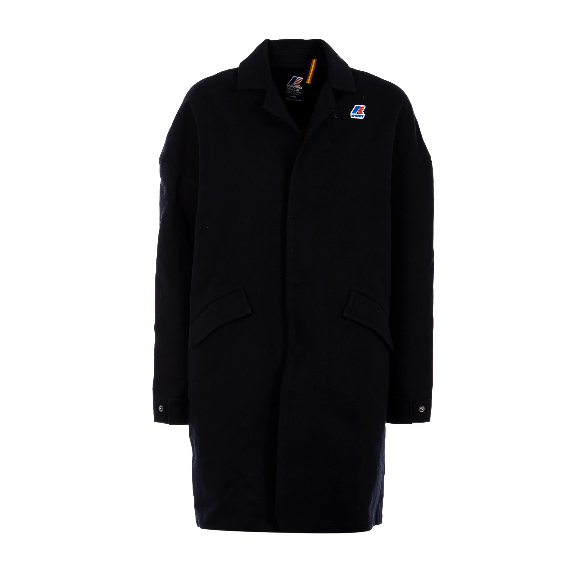 k-way | cappotto di lana da donna